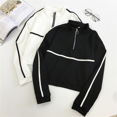 Осенняя толстовка, короткая одежда