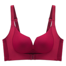 Cat Girl Underwear Womens Small Breast Gathering Sexy Pure Desire Front Button Pull-Up Cup Anti-Sagging Bra Set