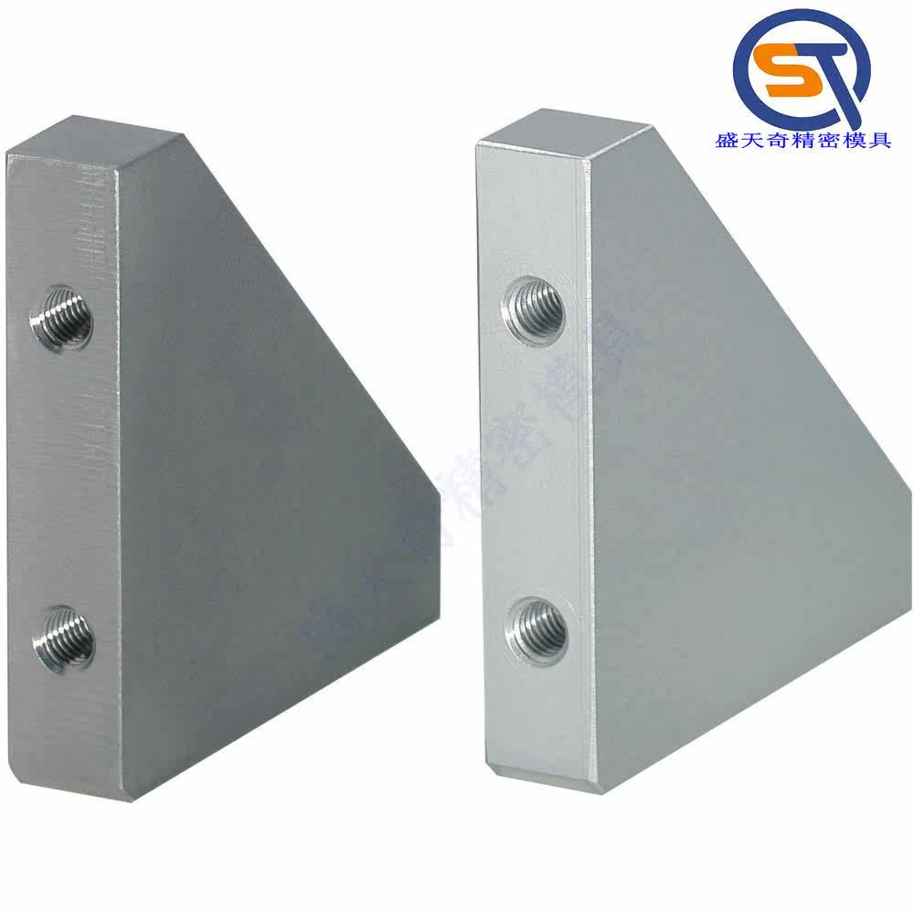 Reinforced rib threaded hole fixed size type in place of mithmi (MISUMI)