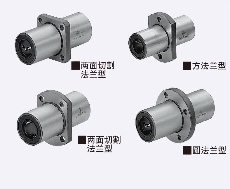 Replacement Mithmi SLHKISLFS6 8 10 12 12 16 16 25 30 30 with flange linear bearing