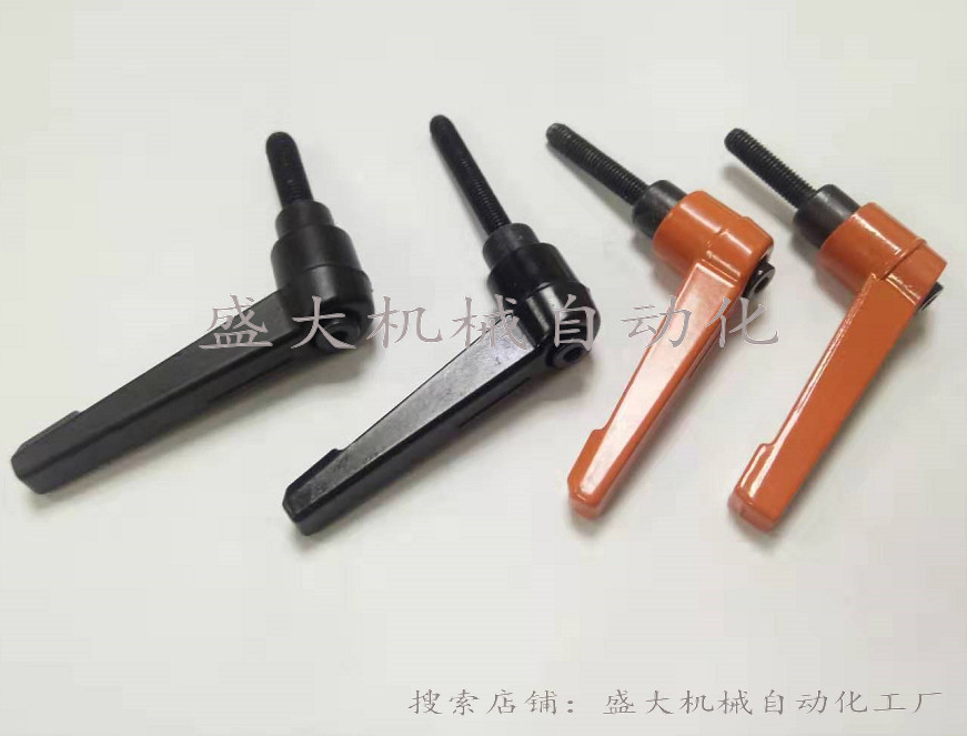 Adjustable-position tight handle screw 7-shaped handle L type rotary adjustable locking mother M5M6M8M10M12