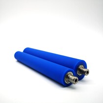 Belt Shaft Polyurethane Roller Straight Column USH USM Manufacturer Direct Rice Meathi Type Conveyor Transfer Package Rubber Rollers