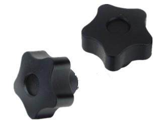 Five Stars Plum Blossom Knob Rubber Head Nut Hand Screwing Steps Hollow Plastic Handle m5 6 8 10 12