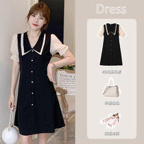 Ocean gas pregnant women Summer clothes laced dress Korean version temperament out of the way to feed milky dresses Dress minus age net Red Hot Tide Summer