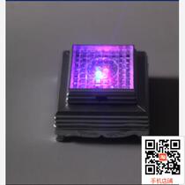 Supply crystal lamp holder Crystal base without music three-color lamp holder Electronic LED lamp holder Betta cup jellyfish lamp holder