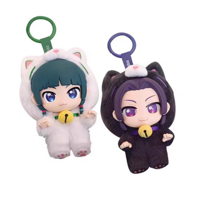 Sunrisepop Pharmacy Girl's Whispering Peripheral Cat Nenji Vinyl Plush Pendant Doll