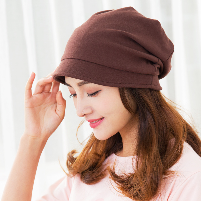 Moon hat Spring and autumn postpartum cute fashion maternity March do moon hat pure cotton windproof thin maternity hat