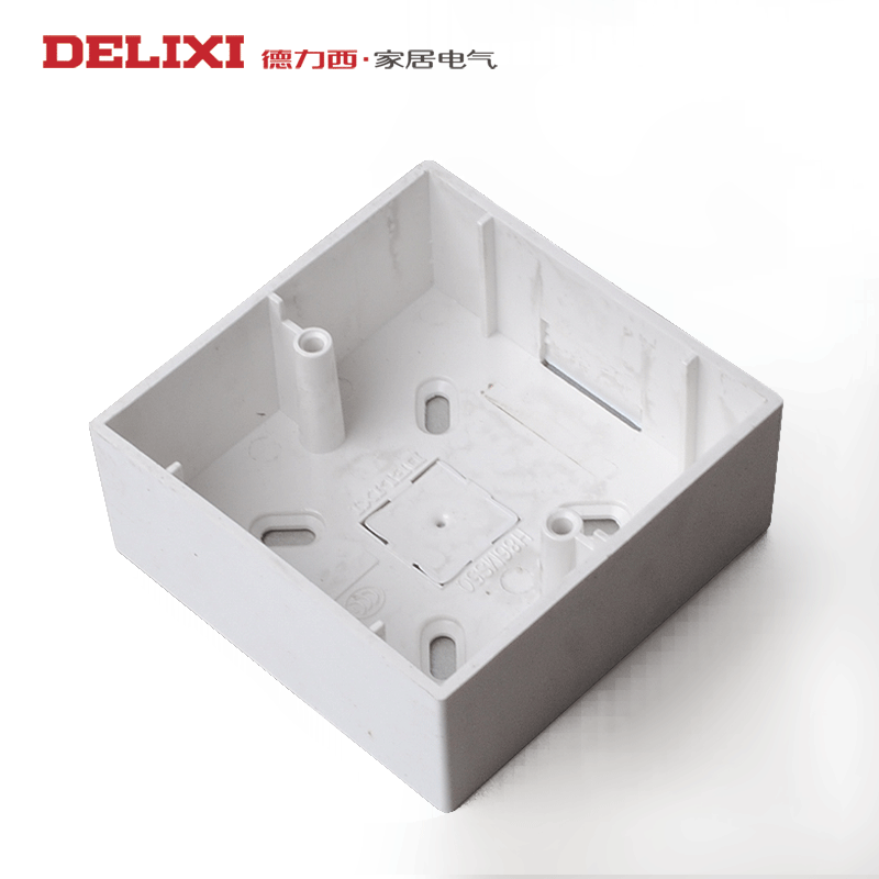 Delixi switch socket clasp box mining box 86 type packing box original factory