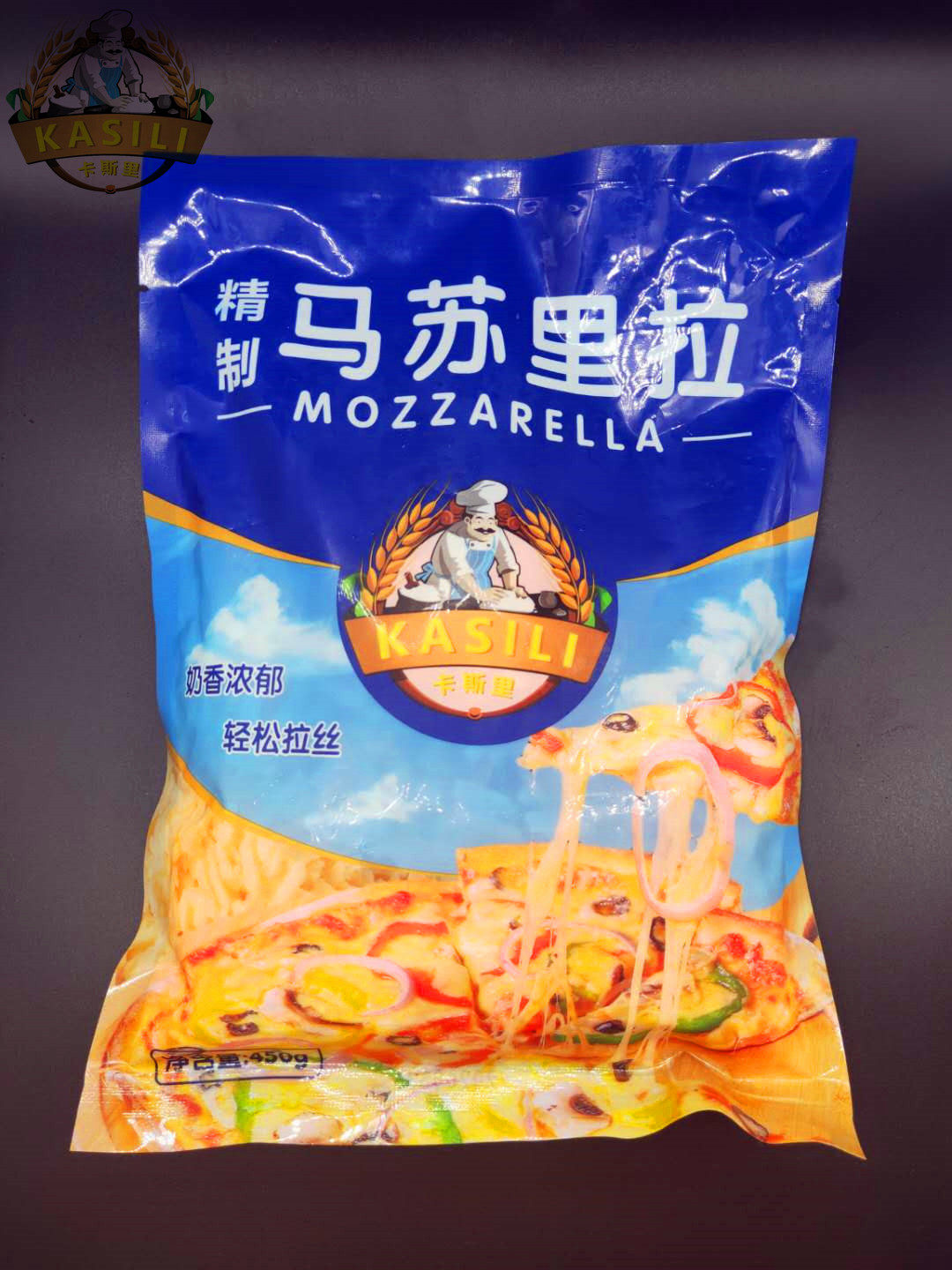 CasSri Cheese crushed 450g * 2 packs of Masuria La cheese pizza Baking Rice Drawing Matsu Crummy Household Raw Material