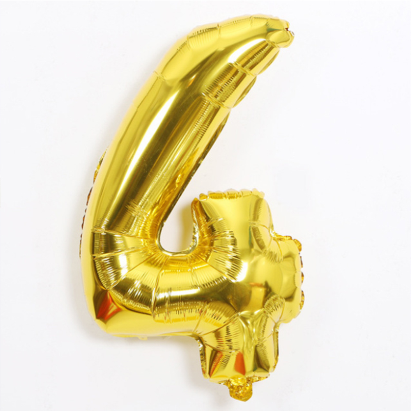 30 Inch Old Digital Gold 432 inch aluminum foil number Gold Silver Black Gradients Optional Wedding marry arrangement 0 reach No.9 code Optional Aluminum film balloon
