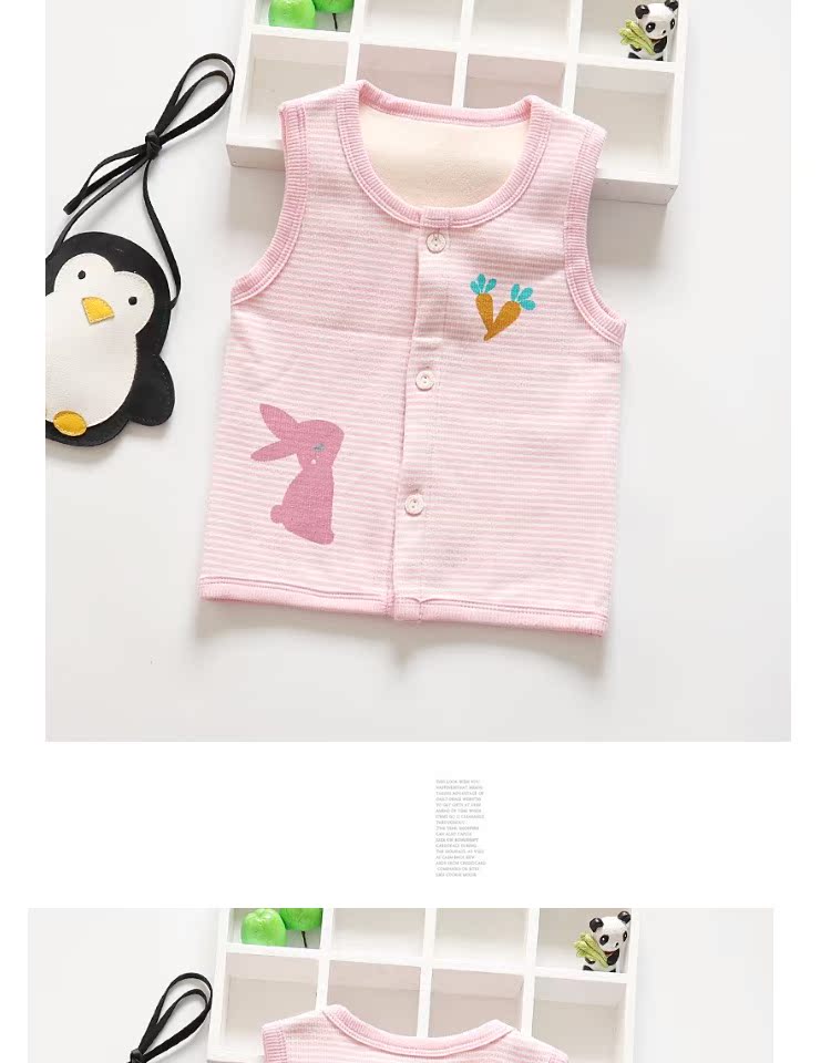 Mùa thu và mùa đông quần áo trẻ em ấm áp dày bé trai và bé gái cộng với áo len nhung khóa dưới vest shop thời trang trẻ em