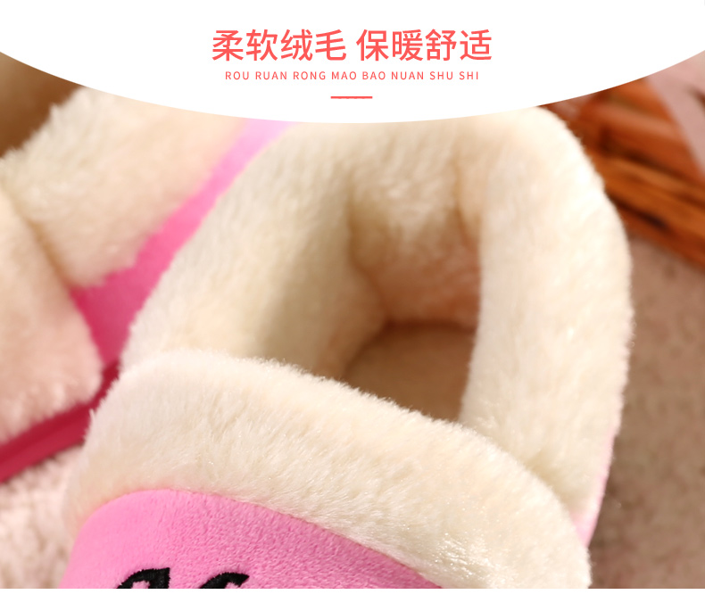 Kéo lại đôi giày cotton của phụ nữ Túi đôi mùa đông cho nữ dép havaianas chính hãng