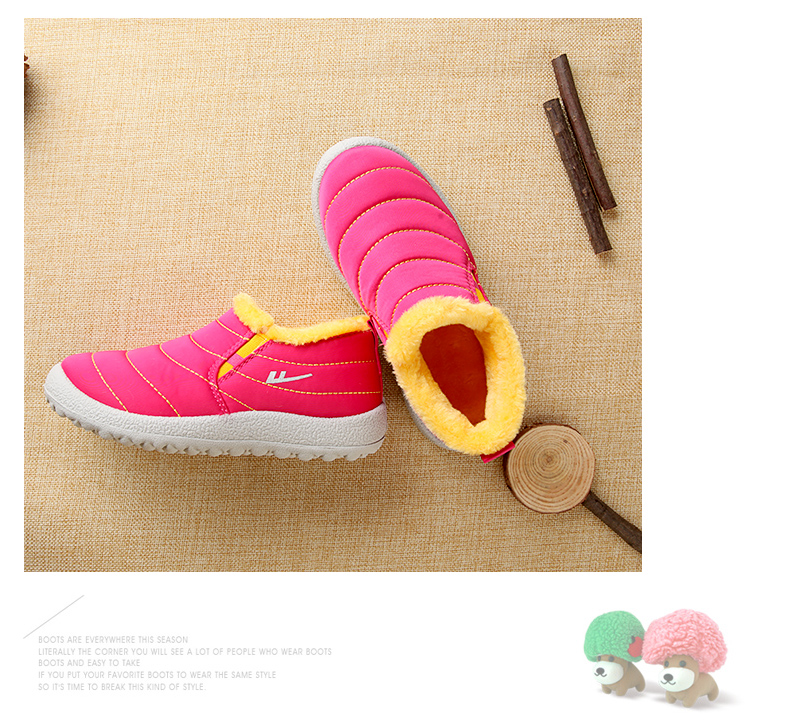 Chaussures hiver enfant en autre WARRIOR ronde pour hiver - semelle tendon - Ref 1042973 Image 24