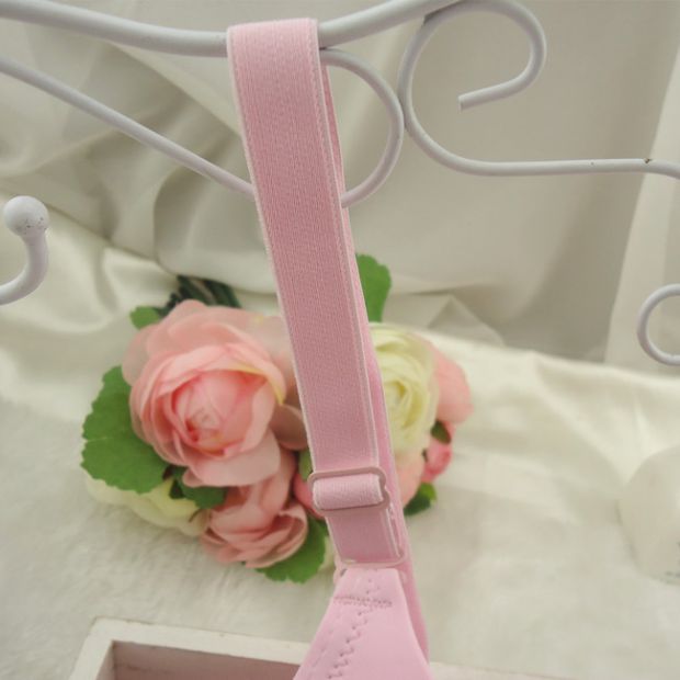 Mùa hè béo MM kích thước lớn màu trắng không có dấu vết áo ngực mỏng đặt ngực lớn tập hợp điều chỉnh gợi cảm do lot nu