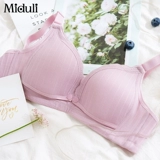 Нижнее белье для кормящих грудью, поддерживающий бюстгальтер без косточек, бюстгальтер пуш-ап для беременных, комфортный тонкий бюстгалтер, застежка спереди