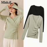 Термобелье для кормящих грудью для выхода на улицу, демисезонный свитер для беременных, трикотажная весенняя пижама