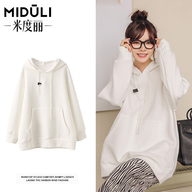 Beidegrees Lirogacy Maternity Dress Winter Clothing Pregnant Women's Clothing Lady Autumn Winter Loose Even Cap Slats Undershirt Winter Jacket Autumn Clothing