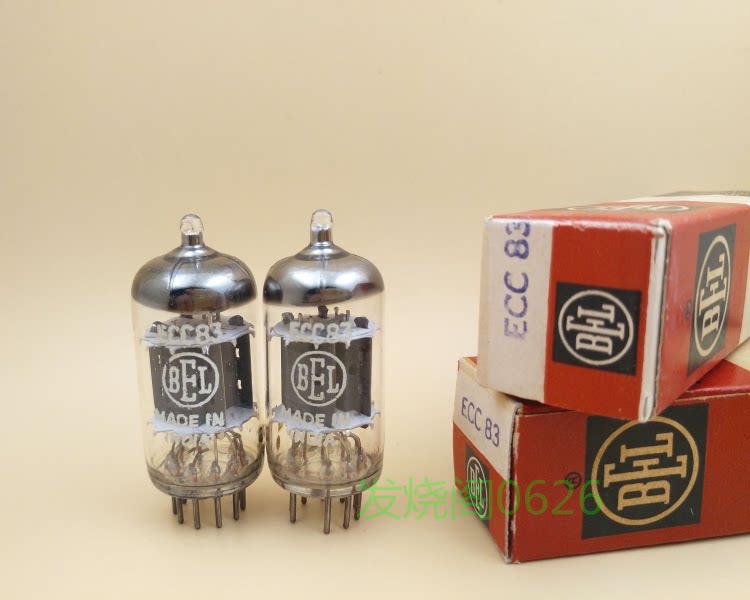 New big SHIELD BEL ECC81 12AT7 6201 E83 12AX7 ECC82 12AU7 Vacuum tube EL84