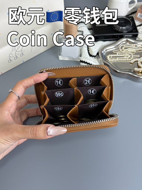European Study Abroad Travel Coin Purse Euro Coin Storage Bag European Study Abroad Travel Coin Purse Euro Coin Storage Bag