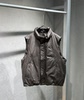 2026 Winter New Men's Stand Collar Sleeveless Down Vest Simple and Versatile Casual Loose Warm Waistcoat Top
