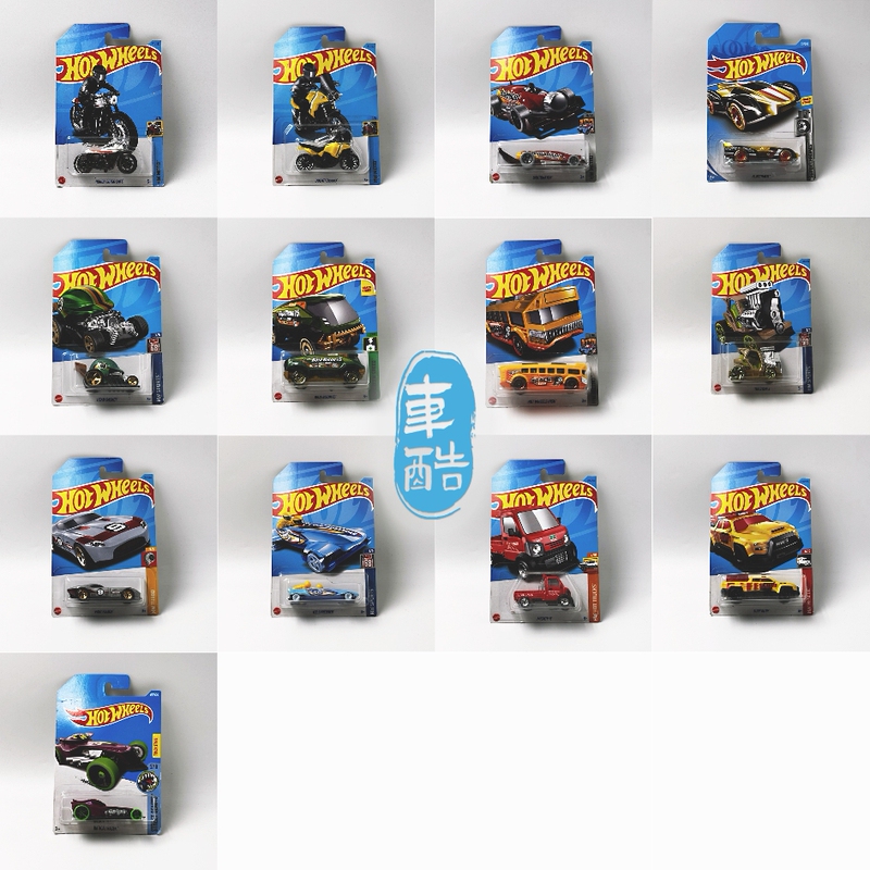 [in Stock] Hot Wheels Original Motorcycle Puka Collection 1 Toy Car