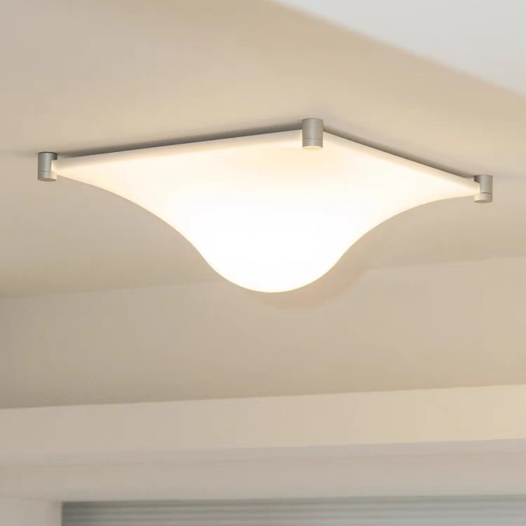 Italian Water Drop Vintage Ceiling Light, Simple High-End Retro Bauhaus Bedroom and Living Room Lamp, Artistic Ambiance Lighting