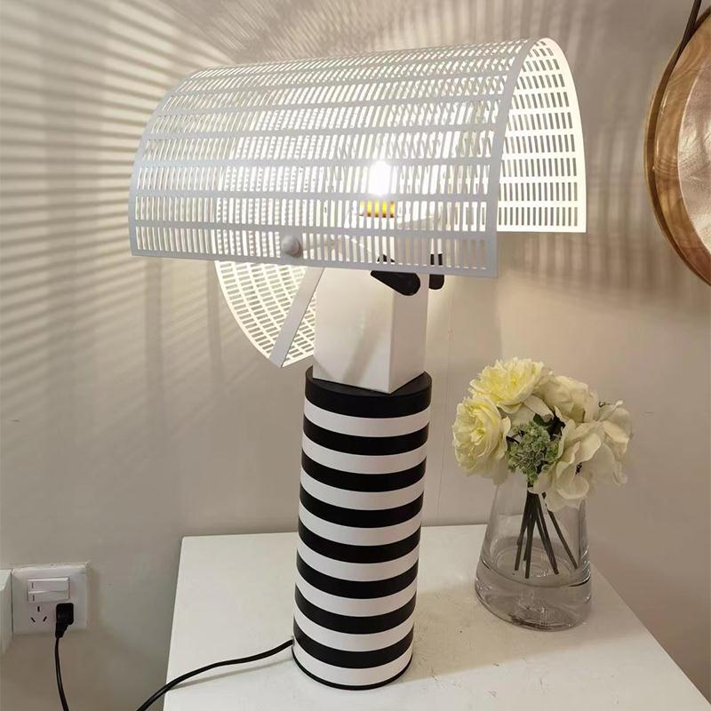 Lighting Italian Shogun Stripesd Mesh Creative Kidsren's Study Room Guest Exhibition Hall Decoration Reading Stand