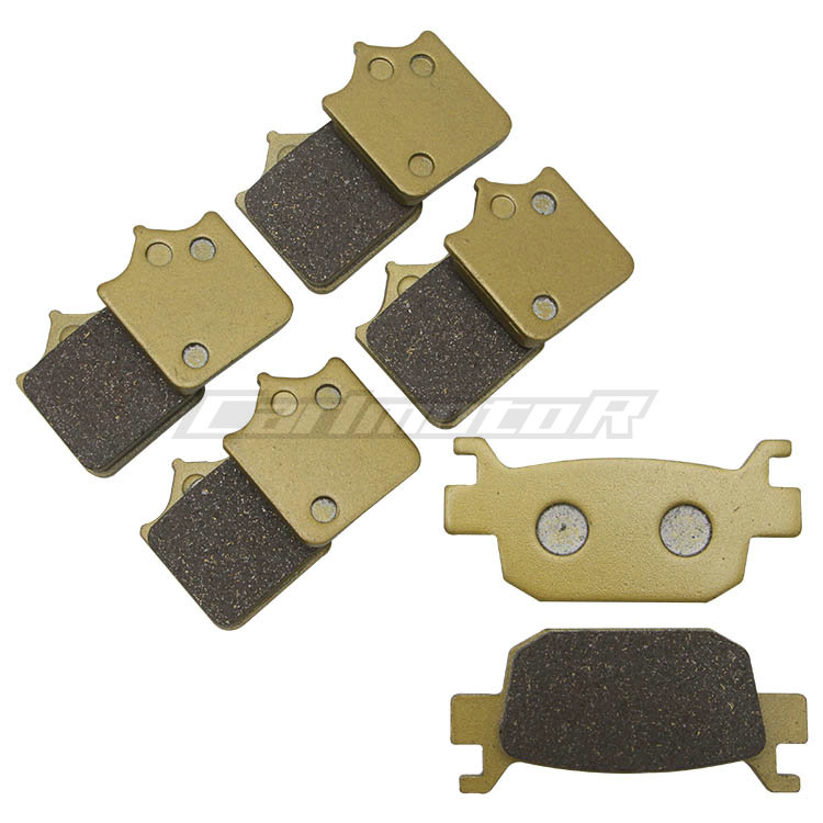 Applicable to the front and rear brake pads of the front and rear brake skins of the BJ500 ABS version of the TRK502 Young Lion 500