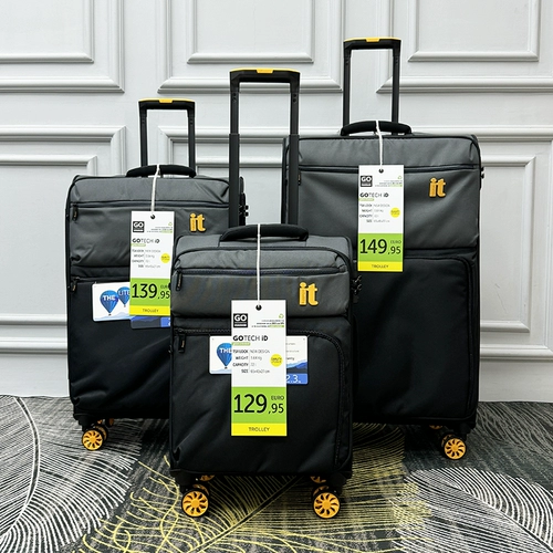 luggage it Багажный универсальный сверхлегкий чемодан, ткань оксфорд, 24 дюймов, 20 дюймов