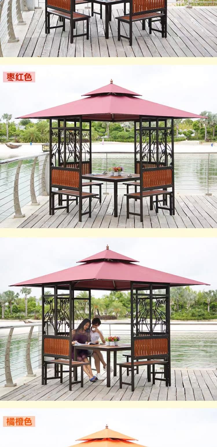 Oude ngoài trời rèn sắt chim và gian hàng chim gazebo chalet biệt thự gazebo lều sân vườn sân thượng giải trí đồ nội thất bàn ghế ban công chung cư