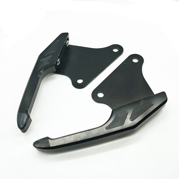 Xe máy điện sửa đổi MSX125 Wangjiang búp bê lớn khỉ M3 / M5 / M6 / M8 phía sau tay vịn phía sau bằng thép nhỏ - Xe máy Sopiler khung inox bảo vệ xe máy