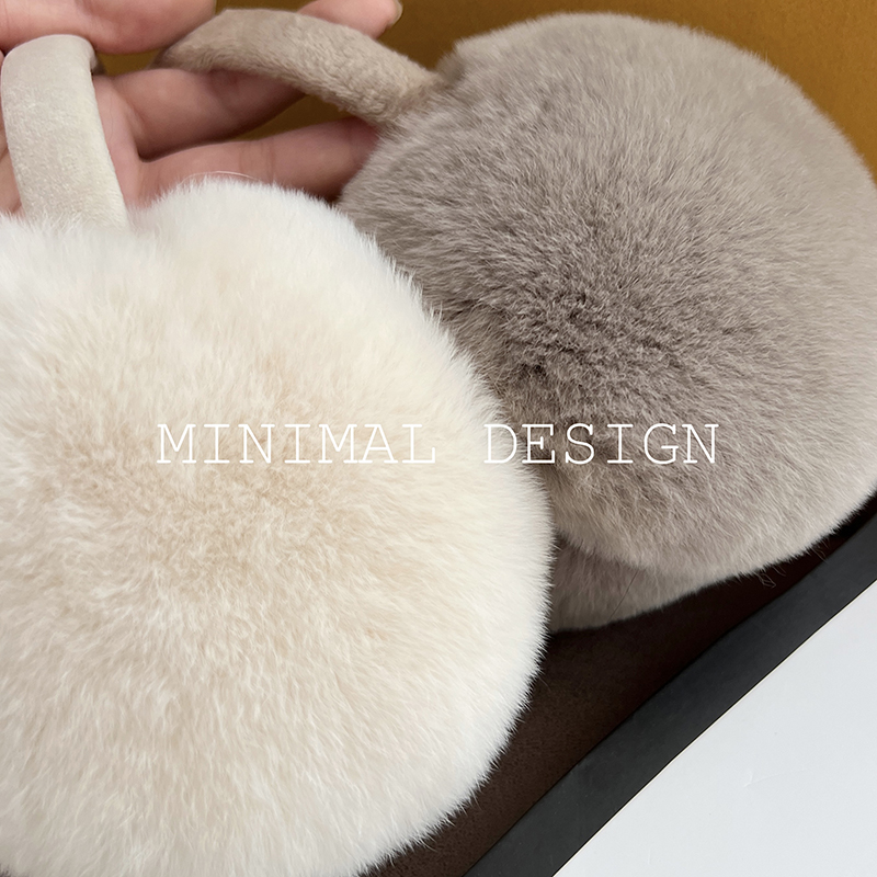 冬日必备！儿童成人通用保暖毛绒耳罩，守护温暖不掉线🌟