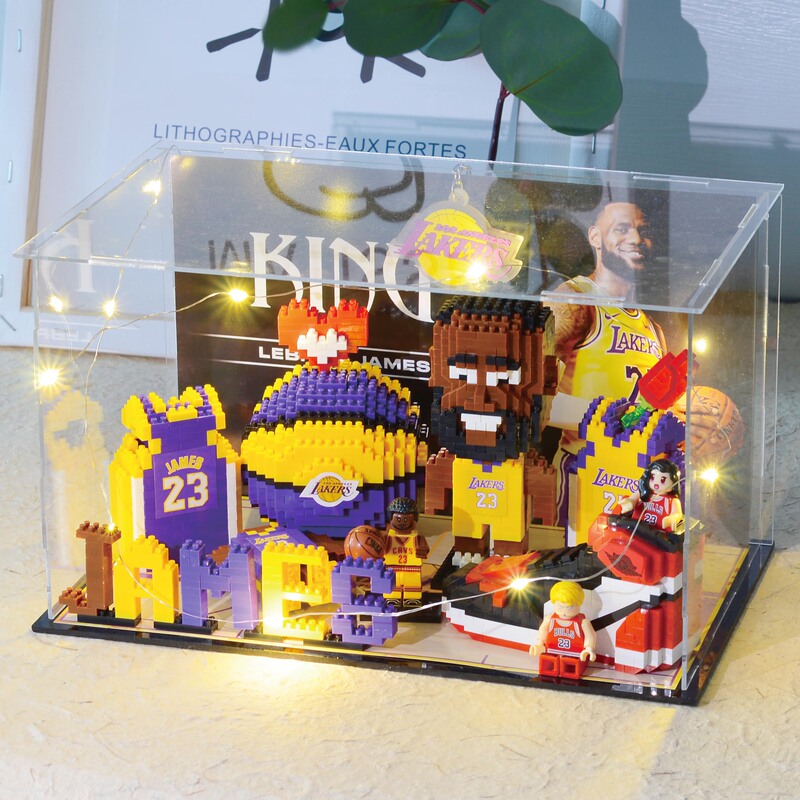 James, Kobe, Durant, Curry Basketball Fans' Peripheral Building Block Figures, Model Toys, Birthday Gifts, Souvenirs James, Kobe, Durant, Curry Basketball Fans' Peripheral Building Block Figures, Model Toys, Birthday Gifts, Souvenirs