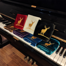 Piano keyboard dust cover cloth keyboard Ni 88-key triangle vertical electric piano towel Key cloth cover universal accessories