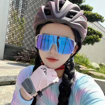 Cycling glasses color changing sports running myopia bicycle day and night goggles mountain road goggles for men and women