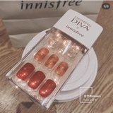Innisfree, съемные наклейки для ногтей для ногтей, демисезонные накладные ногти