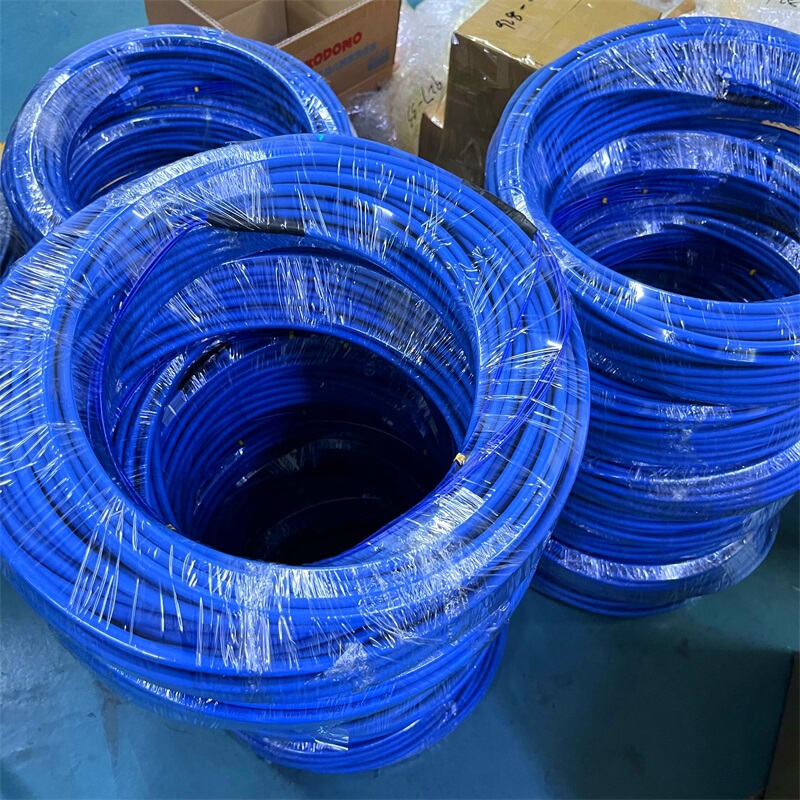 Mining Flame-Retardant and Explosion-Proof Armored Fiber Optic Cable 200m Finished Optical Cable Jumper Single-Mode Four-Core 8-Core Sc-Sc/Fc Optical Fiber