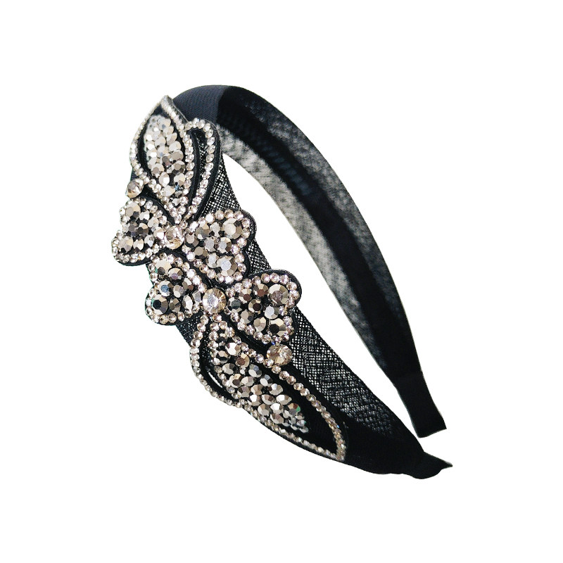 High-End Fashion Rhinestone Headband, Versatile Hair Accessory for Moms, New 2025 Headband for Going Out, Hair Accessory
