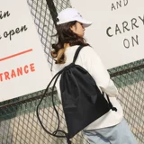 Спортивный мешочек, вместительная и большая барсетка, спортивная сумка, сумка для путешествий для путешествий подходит для мужчин и женщин, на шнурках, для бега