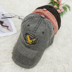 кепка для бадминтона 棒球帽纯棉个性潮流韩版刺绣老鹰帽子时尚百搭鸭舌帽防晒遮阳帽