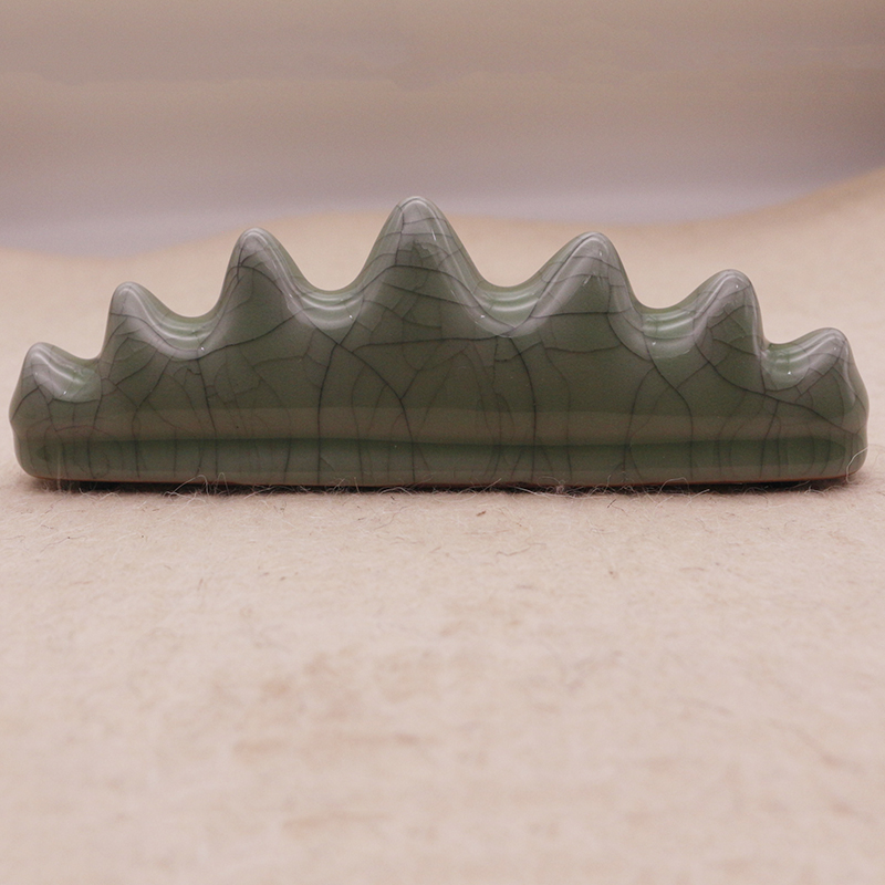 Ceramic Room Site Pen frame Mountain Calligraphy Supplies Simple Ceramic Pension Frame Acrylic Pen Set