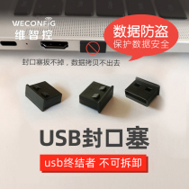 Dimensional Wise Control USB Safety Plug Seal Stopper Undetachable Computer Car Universal Dust Plug Lock Dead Seal Dead Seal Dead Seal Closure