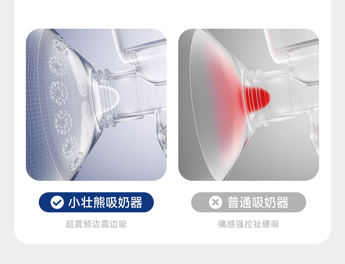 全自动吸奶器电动无痛微震按摩母乳挤奶器吸乳器静音集乳器集奶器 — 6