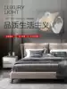 Italian light luxury leather bed Modern and simple 1 8 master bedroom double wedding bed Nordic minimalist 1 5 Storage soft bag leather bed