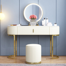 Light luxury dresser Nordic net red make-up table Small apartment Modern simple bedroom Minimalist one-piece cabinet Make-up table