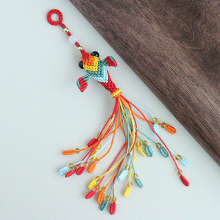 Colorful koi as a diy gift for dragon boat festival