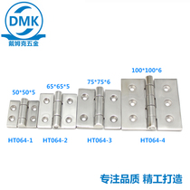 Thickened stainless steel hinge industrial equipment cabinet door switch box HT064 heavy-duty cast folding page hardware accessories