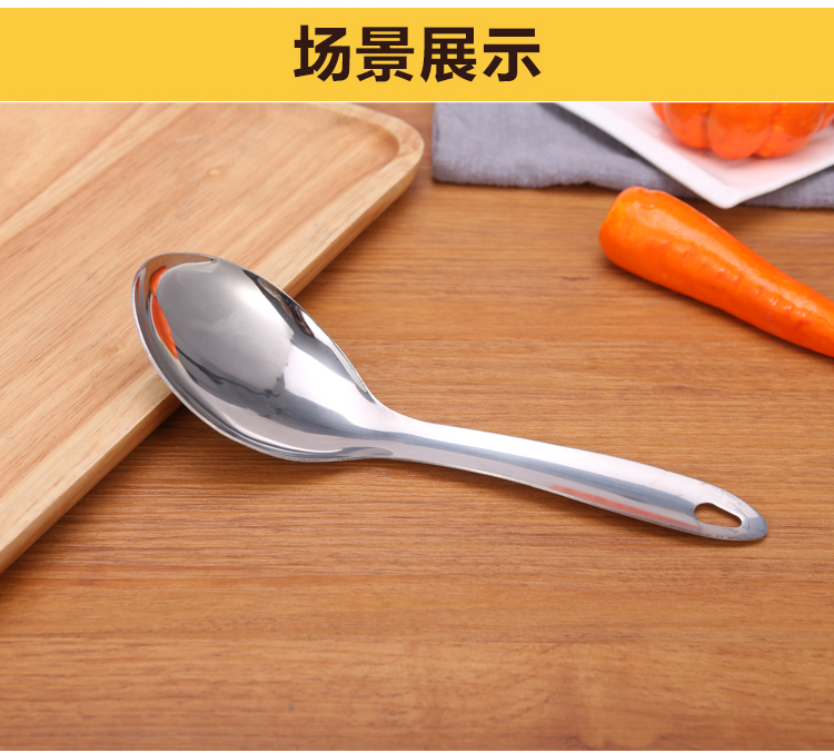 Muỗng cơm inox muỗng cơm thìa lớn muỗng muỗng ăn lớn muỗng cơm thìa gia đình - Phòng bếp chảo dùng cho bếp từ