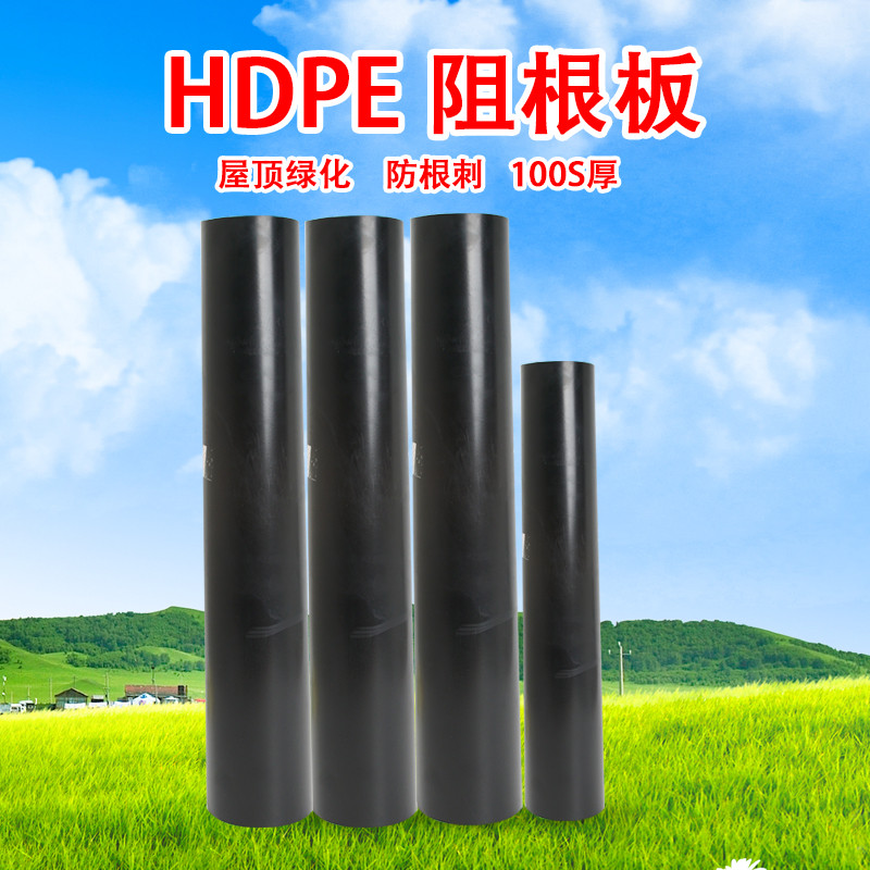 Resistance Root Plate Roof Greening Anti-Puncture Anti-Root Plate Building Top Garden Type of Vegetable Drain Waterboard Root and Waterproof Waterboard Septuagener