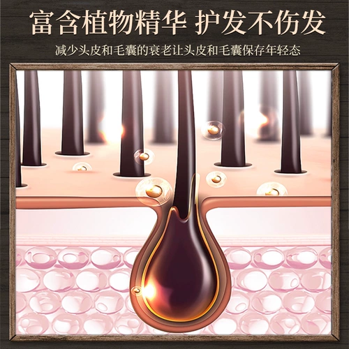 Tongrentang, краска для волос, крем для кожи головы